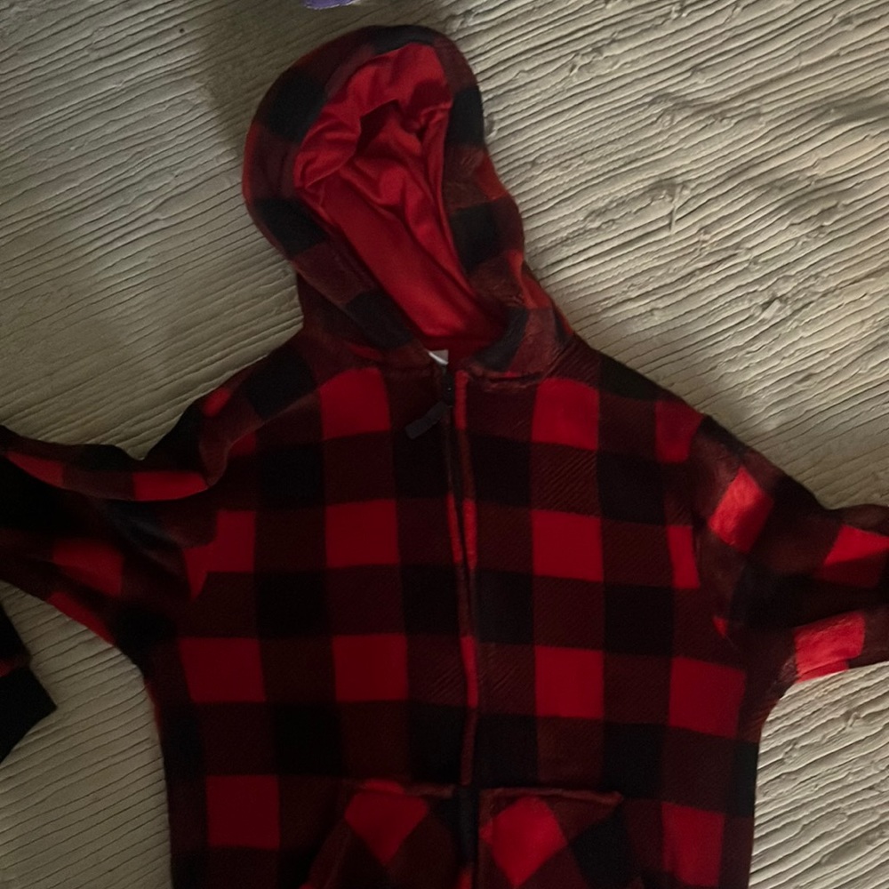 Kids red onesie